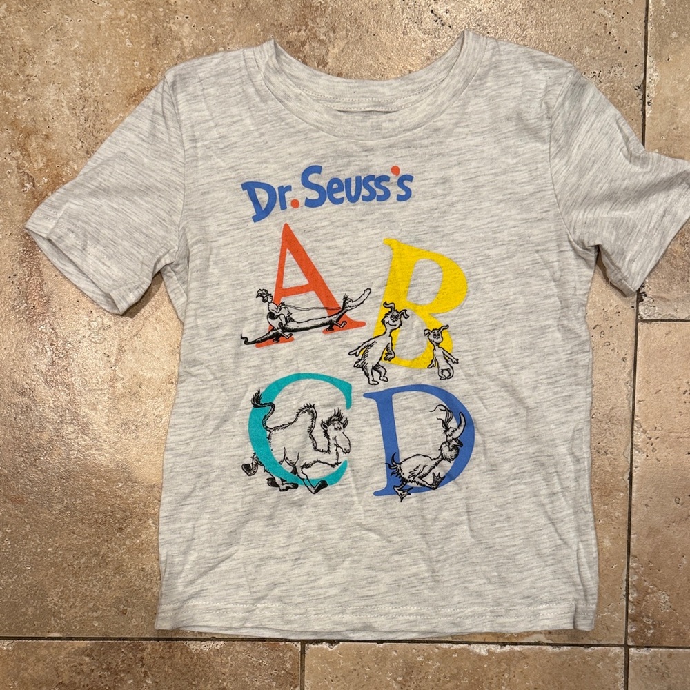 Dr. Seuss ABC Graphic Kids T-Shirt